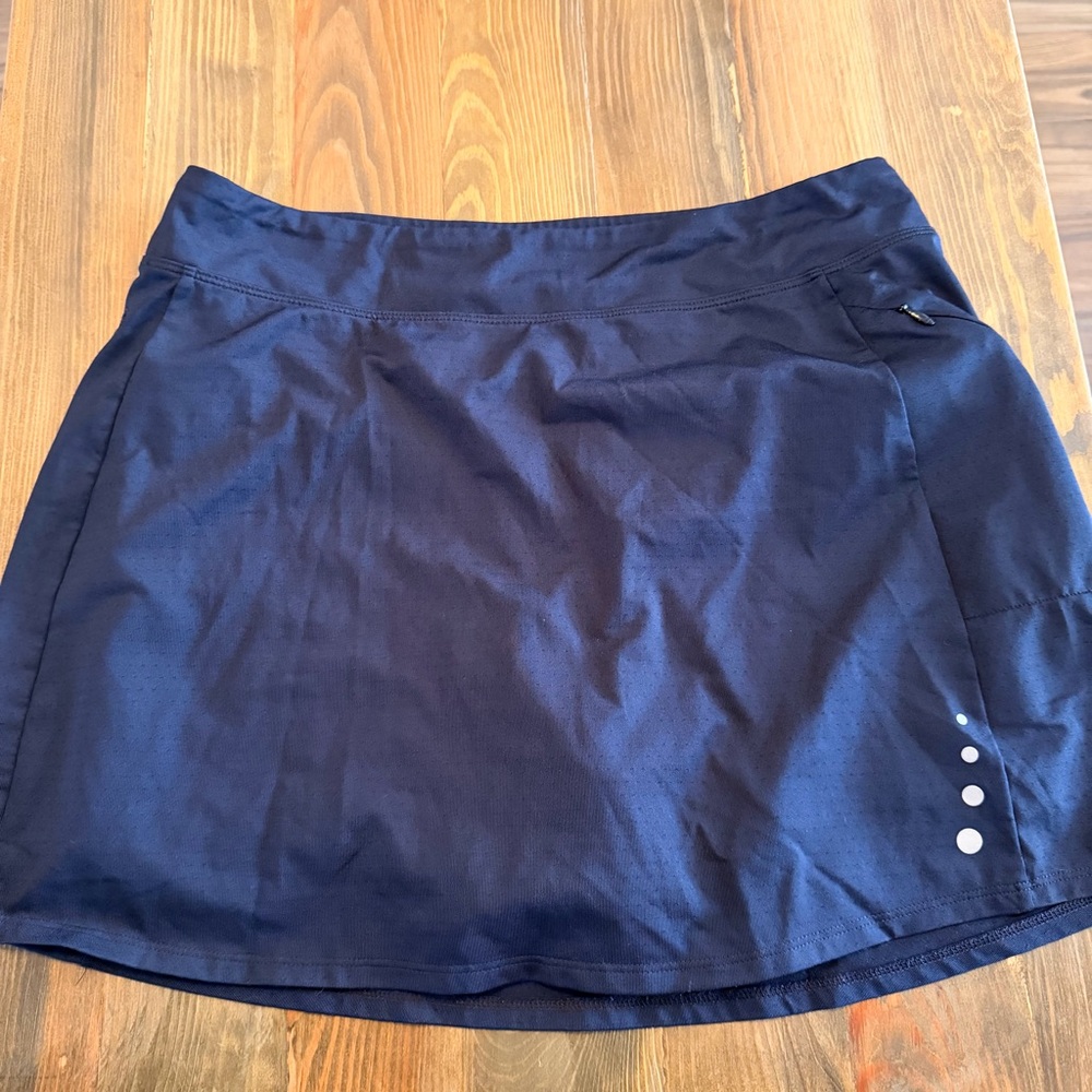L.L. Bean Activewear Skirt with Built in Shorts